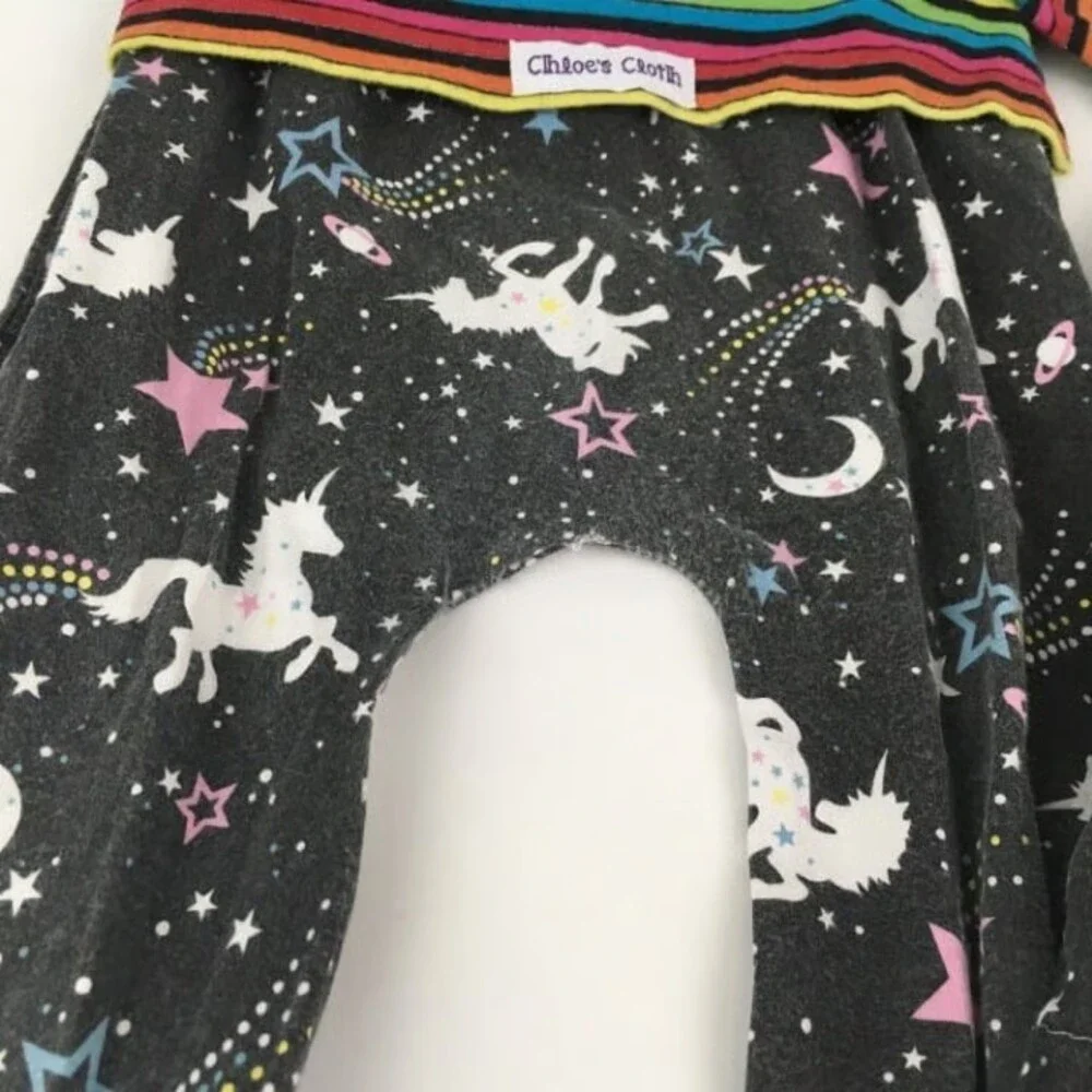 2T 3T 4T Space Unicorns Maxaloones GWM Cloth Diaper Friendly Outfit Set